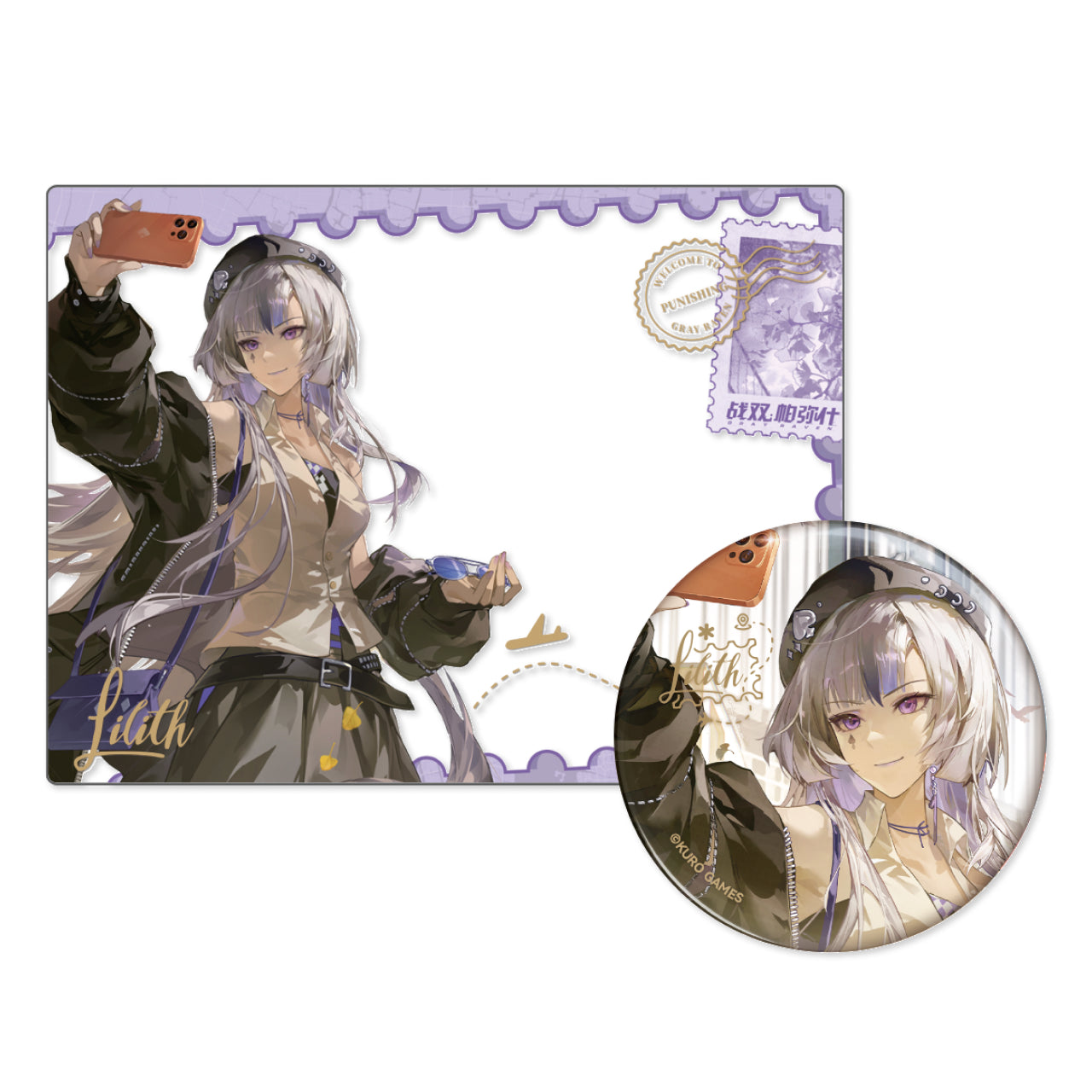 Pre-Order Punishing: Gray Raven - 6th Anniversary Echoes of Elsewhere Badge Transparent Card Set