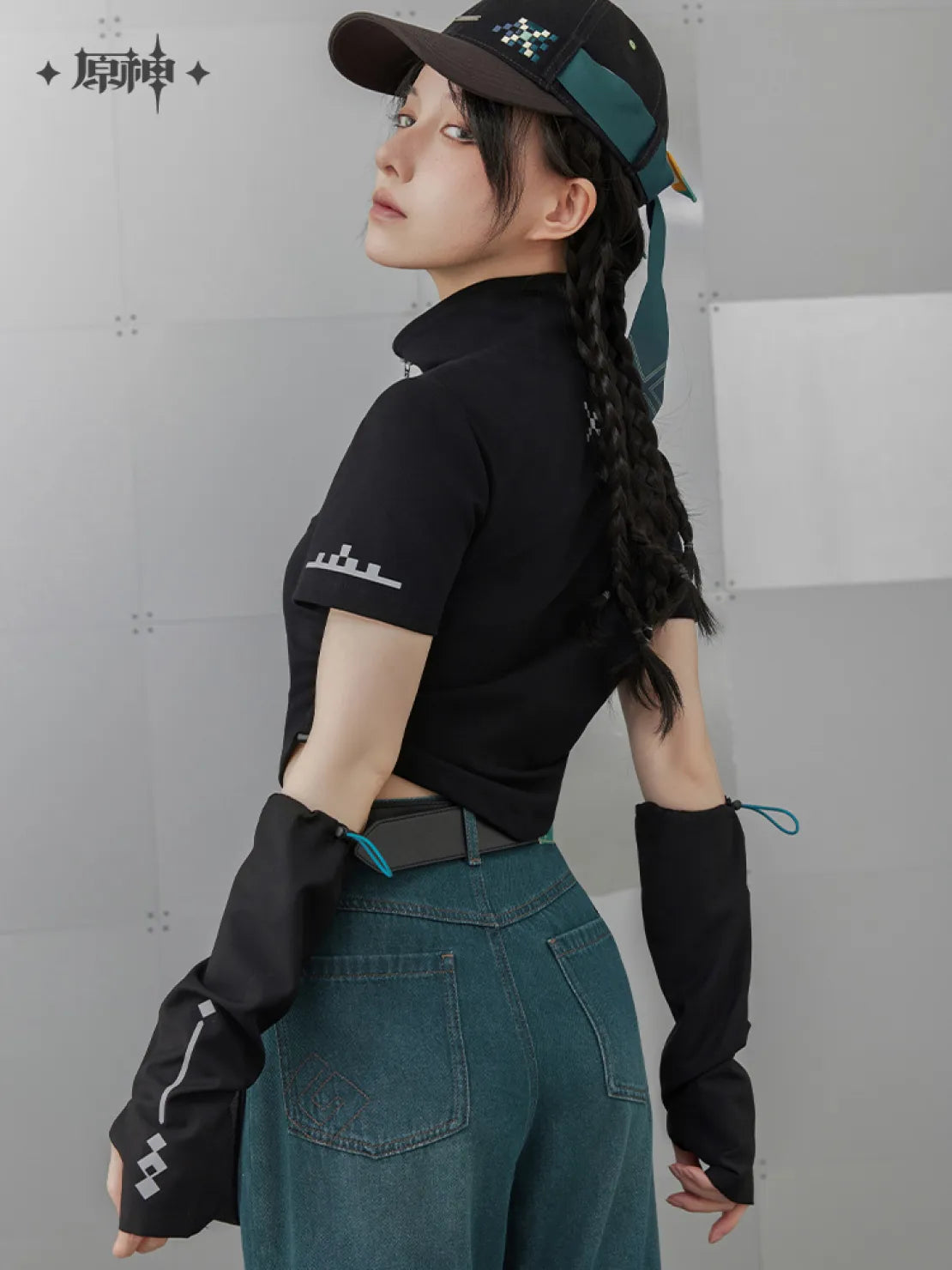 Pre-Order Genshin Impact - Kinich Theme Impression Series Half-Zipper Sleeve T-Shirt