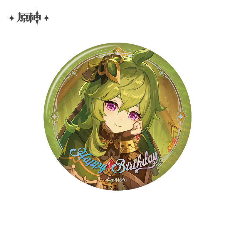 Pre-Order Genshin Impact - Day of Destiny Birthday Series Badge 2025