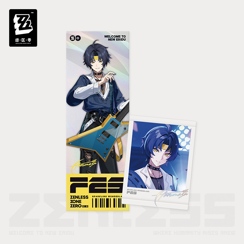 Pre-Order Zenless Zone Zero - Wonderland Sparkling Series Laser Commemorative Ticket Set