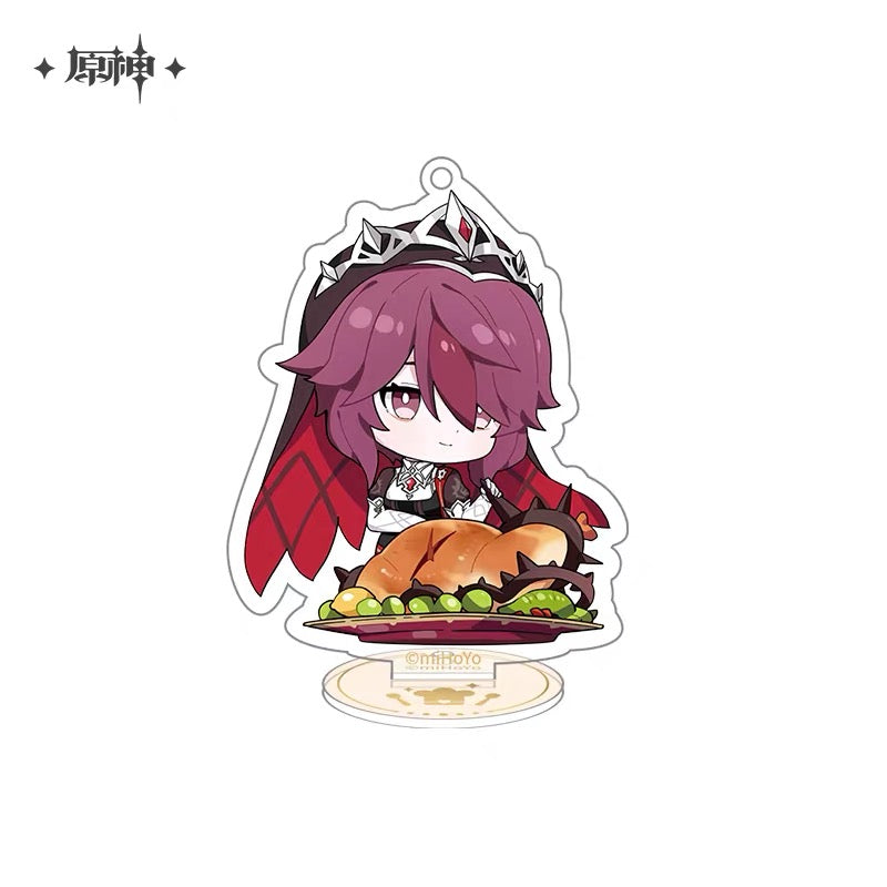 Genshin Impact Delicious Party Character Chibi Acrylic Standees