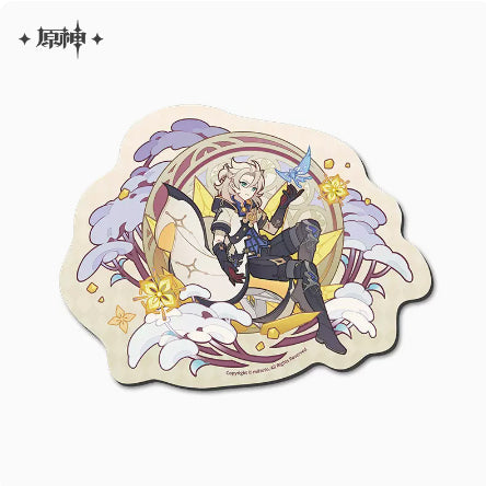 Genshin Impact - Windblume's Breath Theme Die-Cut Mouse Pad