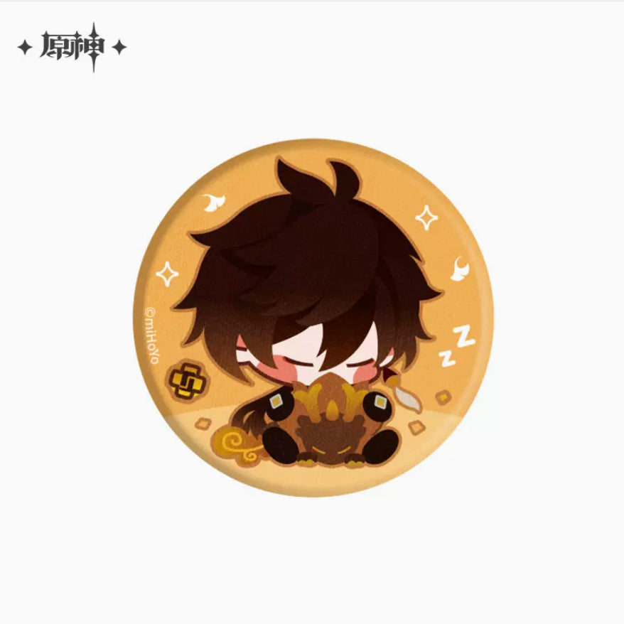 Genshin Impact - Fabric Chibi Badge