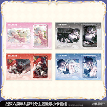 Pre-Order Punishing: Gray Raven - 6th Anniversary Dreams Entwined Badge Mini Card Set