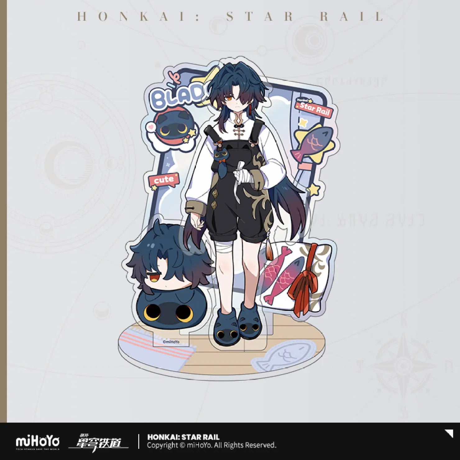 Pre-Order Honkai: Star Rail - Boys' Dormitory Series Acrylic Standee