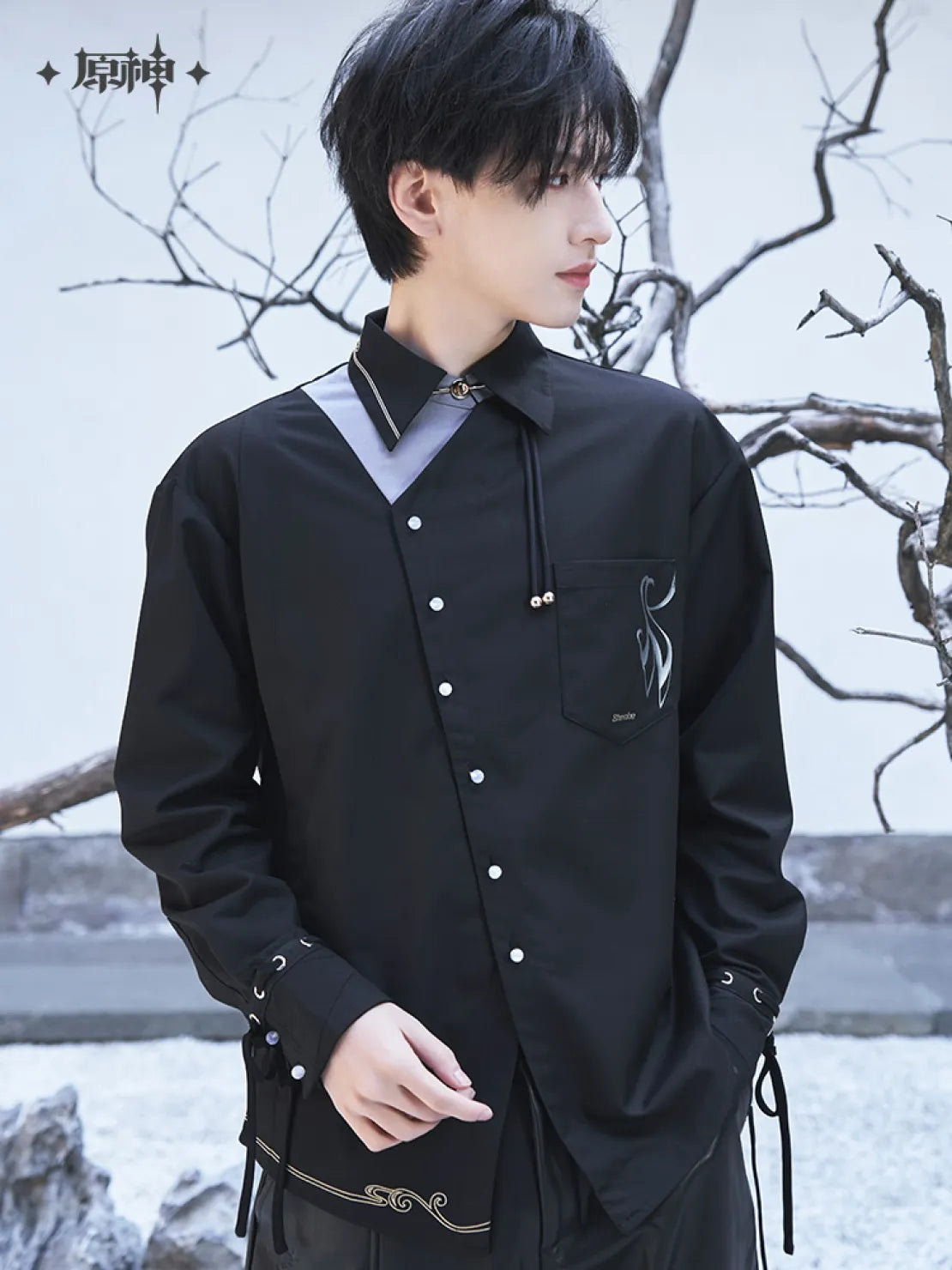 Pre-Order Genshin Impact - Shenhe Theme Impression Casual Shirts