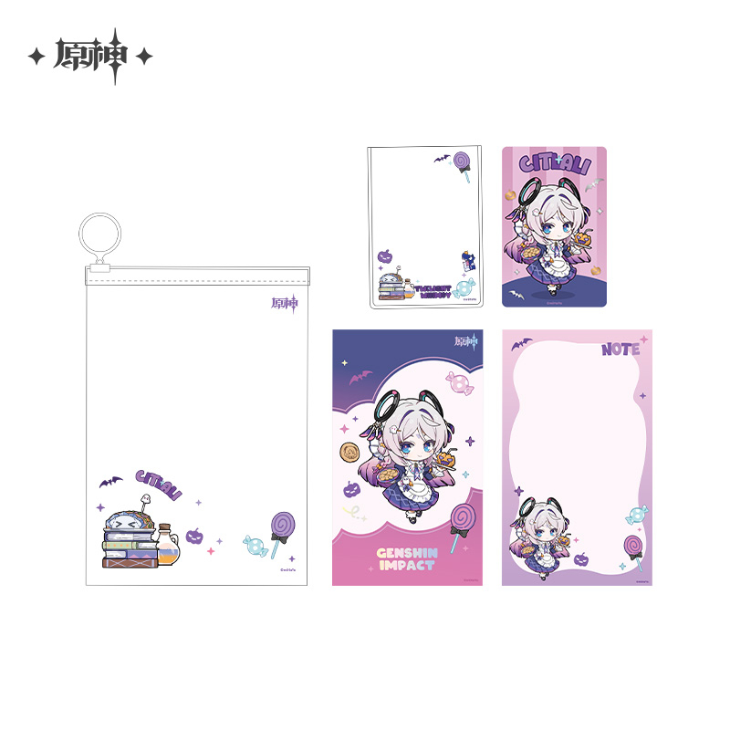 Pre-Order Genshin Impact - Twilight Whimsy Series Stationery Set