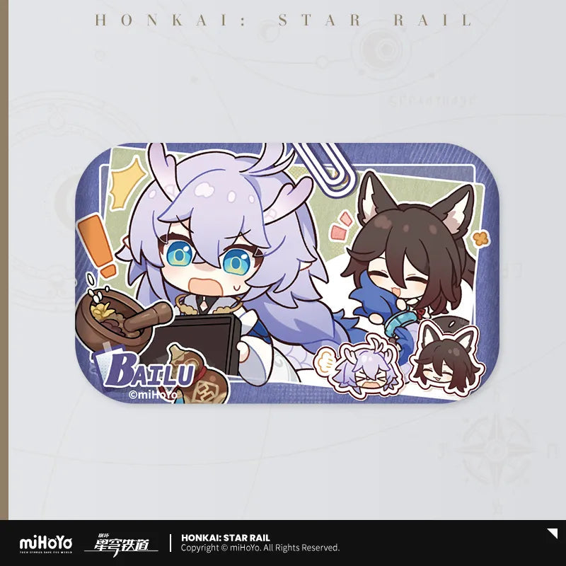 Pre-Order Honkai: Star Rail - Pom-Pom Photo Album Series Tinplate Badge