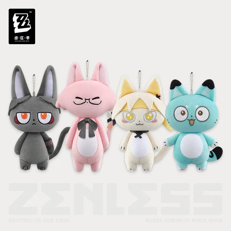 Pre-Order Zenless Zone Zero -  Kitties' Remembrance Series Hollow Special Operations Section 6 Hangable Plushie
