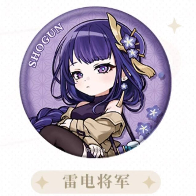 Genshin Impact - Outing Theme Series Chibi Character Badge