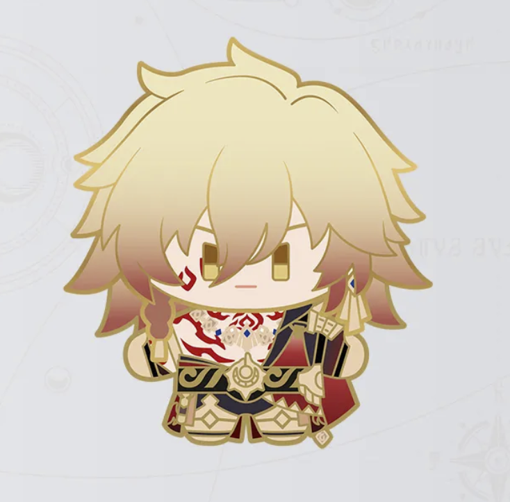 Pre-Order Honkai: Star Rail - Chibi Plushie Series Metal Badge