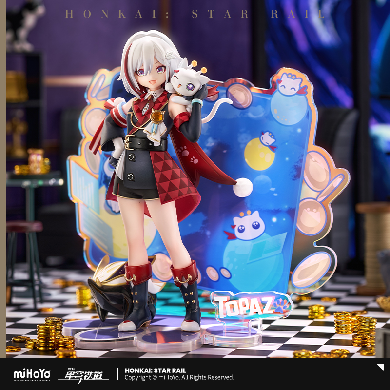 Pre-Order Honkai: Star Rail - Little Cat Series Topaz & Numby Figure