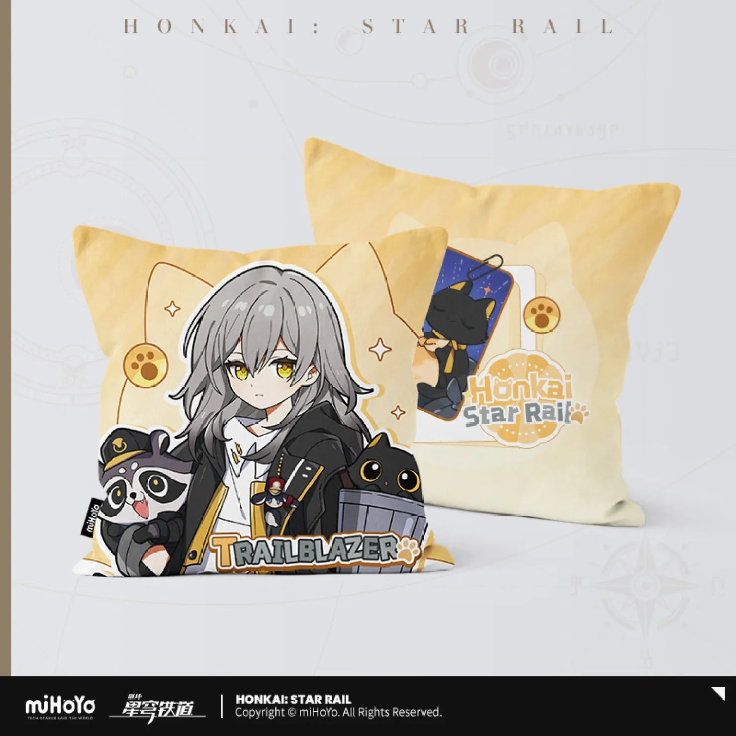Honkai: Star Rail - Little Cat Series Square Pillow