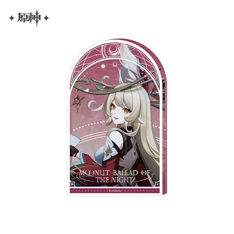 Pre-Order Genshin Impact -  Moonlit Ballad of the Night Series Thick Acrylic Blocks