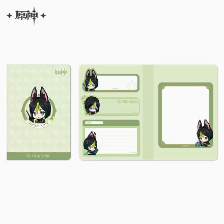 Genshin Impact Sumeru Character Chibi Notebook