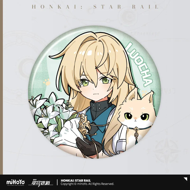 Honkai: Star Rail - Little Cat Series Tinplate Badge