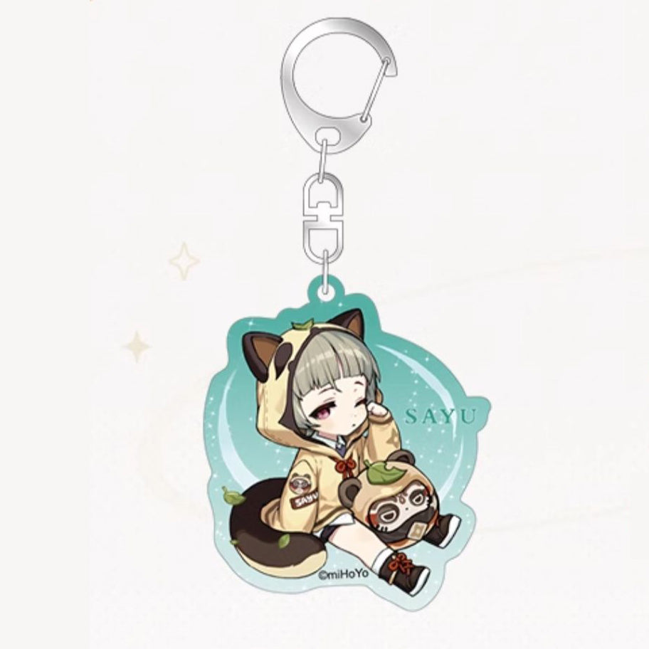 Genshin Impact - Outing Theme Series Chibi Character Keychain