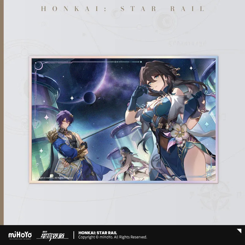 Pre-Order Honkai: Star Rail - Interstellar Journey Series Acrylic Shikishi