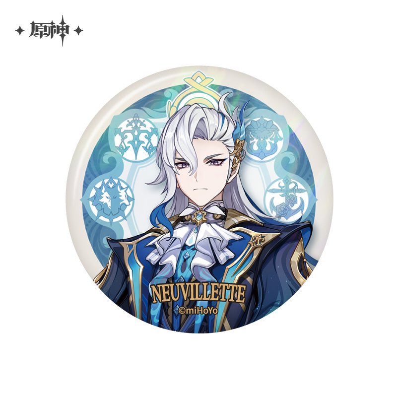 Genshin Impact - Fontaine Character Badge