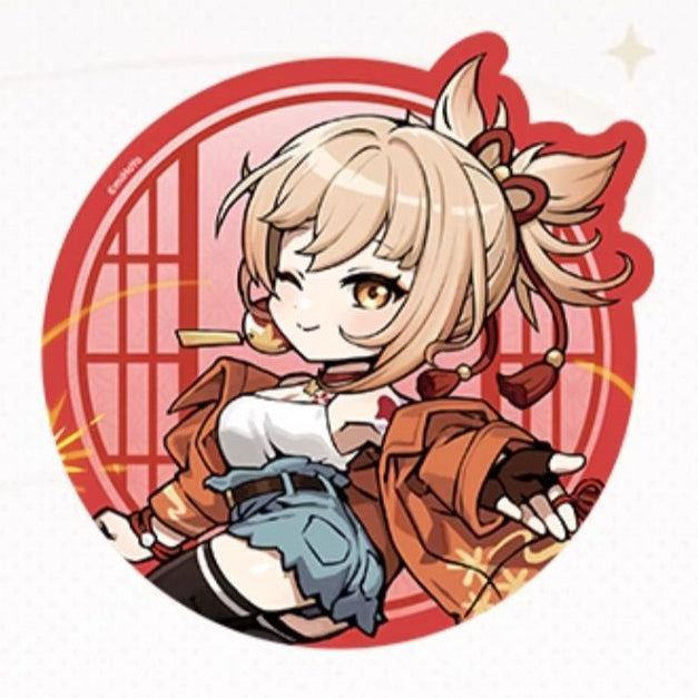 Genshin Impact - Outing Theme Series Chibi Characte Mouse Pad