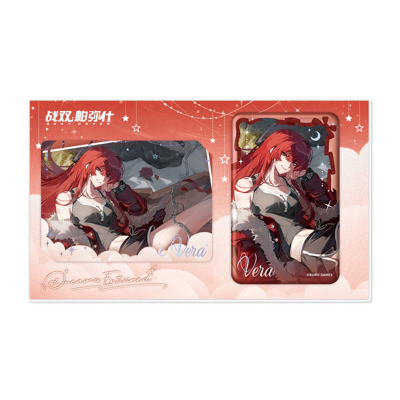 Pre-Order Punishing: Gray Raven - 6th Anniversary Dreams Entwined Badge Mini Card Set