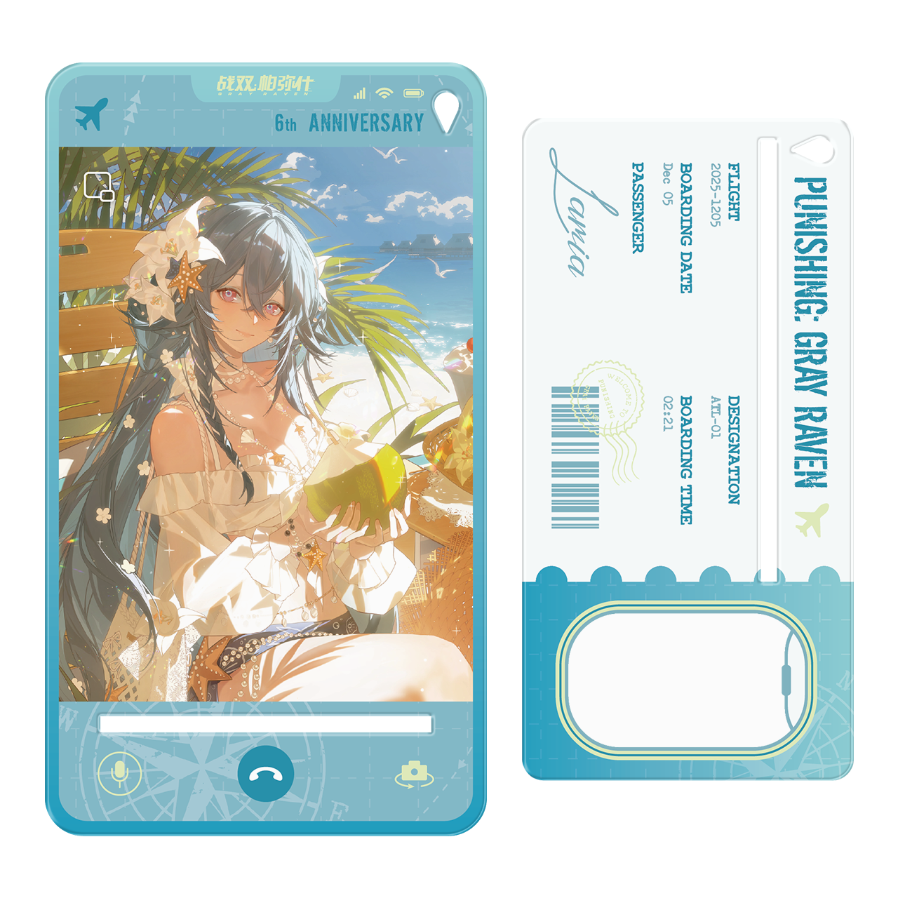 Pre-Order Punishing: Gray Raven - 6th Anniversary Echoes of Elsewhere Display Standee