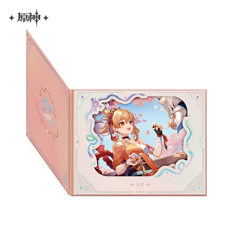 Pre-Order Genshin Impact - Day of Destiny Birthday Series Flip-Style Framed Shikishi 2025