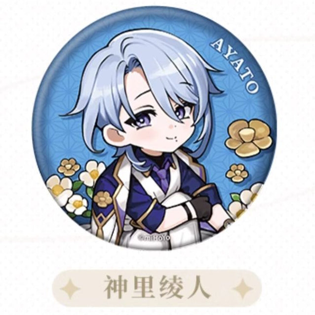 Genshin Impact - Outing Theme Series Chibi Character Badge