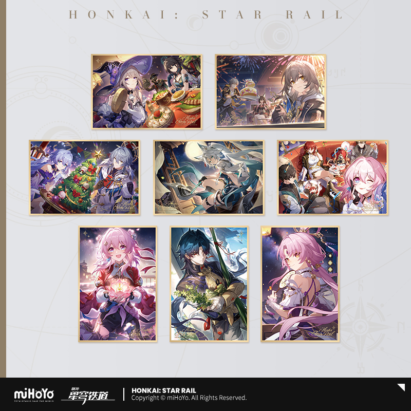 Pre-Order Honkai: Star Rail - Starsea Celebration Series PET Shikishi