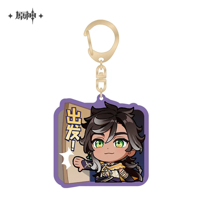 Genshin Impact  Sumeru Character Chibi Keychains