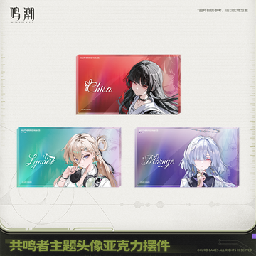 【Pre-Order】Wuthering Waves - Resonator Themed Avatar Acrylic Block Ver.5