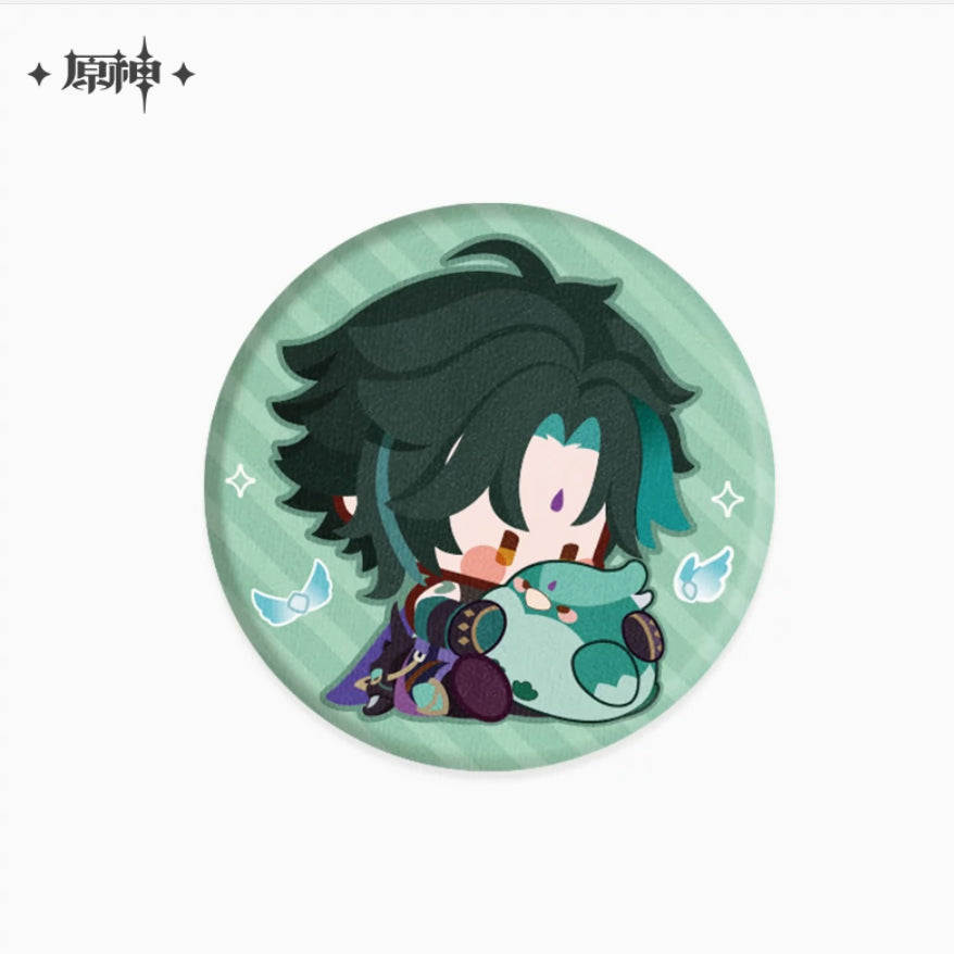 Genshin Impact - Fabric Chibi Badge