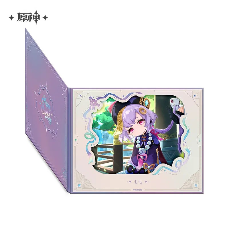 Pre-Order Genshin Impact - Day of Destiny Birthday Series Flip-Style Framed Shikishi 2025