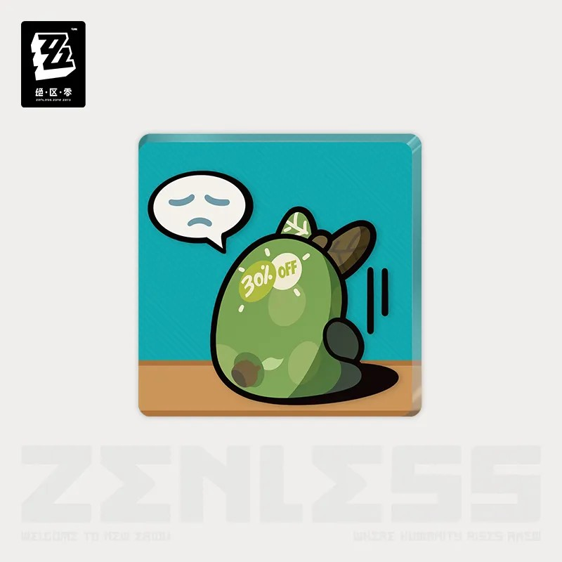 Zenless Zone Zero - En Nah, Enn Ennen! Series Bangboo Acrylic Fridge Magnet