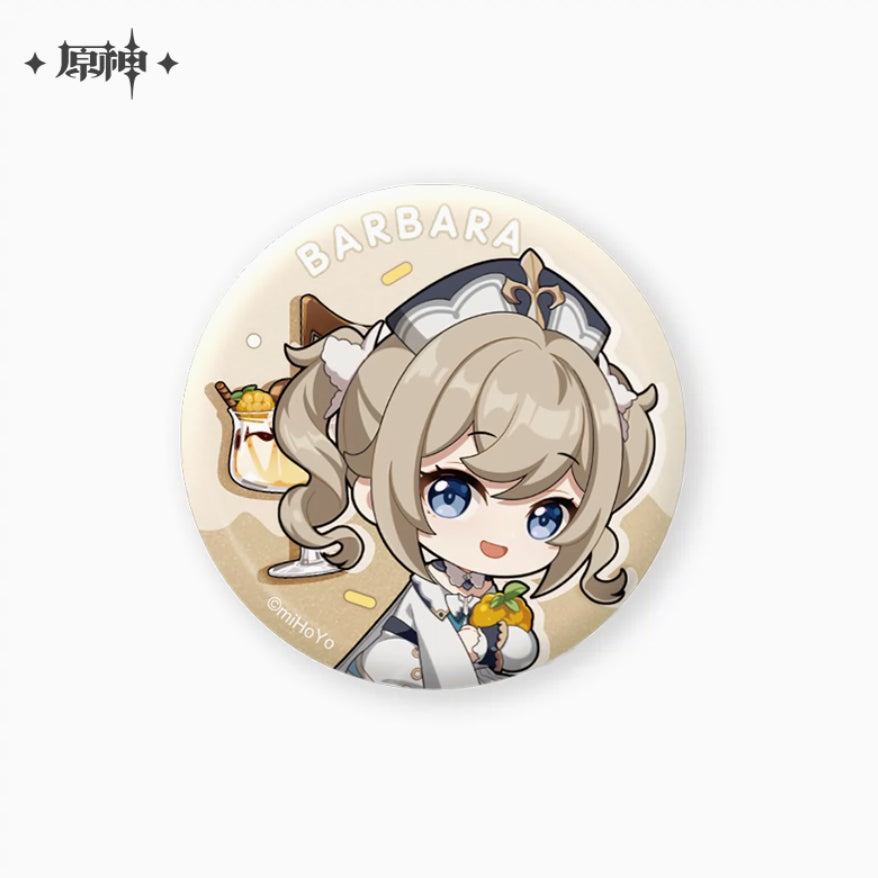 Genshin Impact - Sweet Summer Series Tinplate Badge