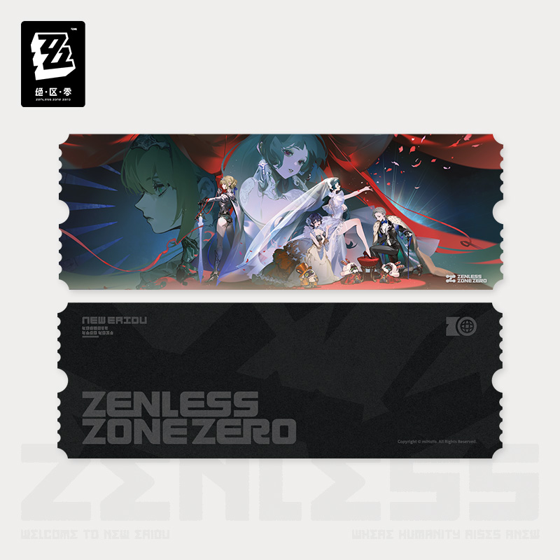 Pre-Order Zenless Zone Zero ¨C Resonance Frequency Series Astra-Nomical Moment: Badge/Laser Ticket/Collection Poster/Mousepad