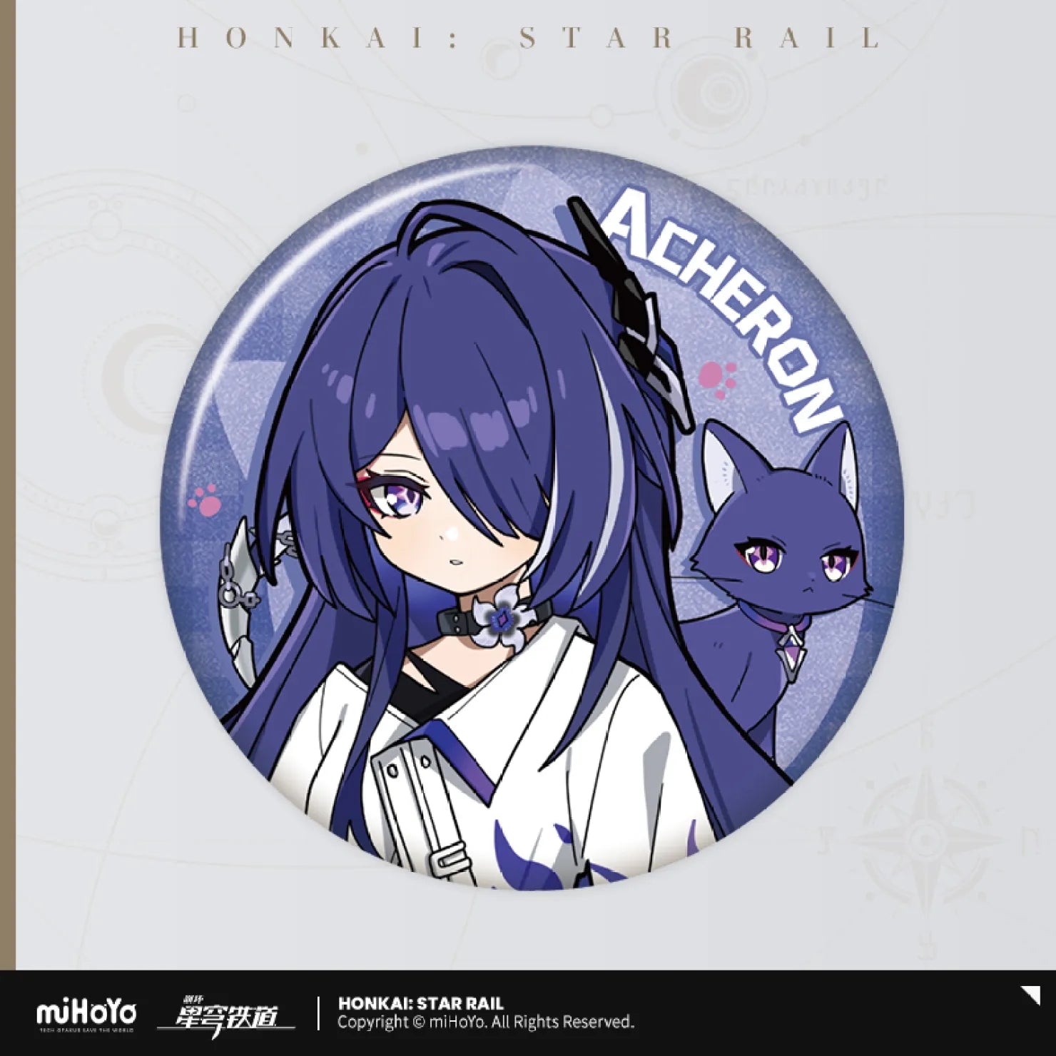 Honkai: Star Rail - Little Cat Series Tinplate Badge
