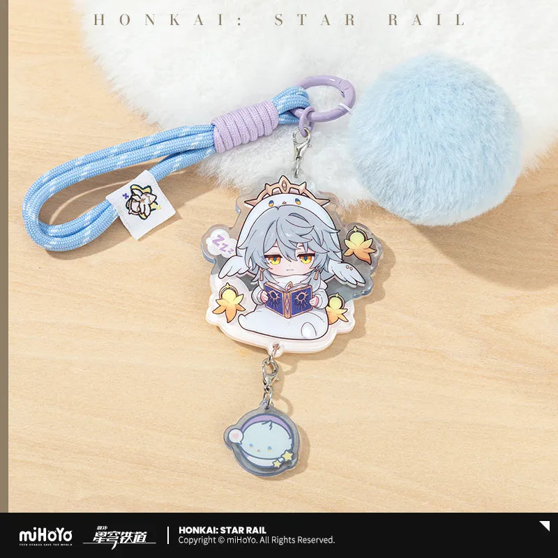 Pre-Order Honkai: Star Rail - Boys' Dormitory Series Chibi Character Acrylic Keychain