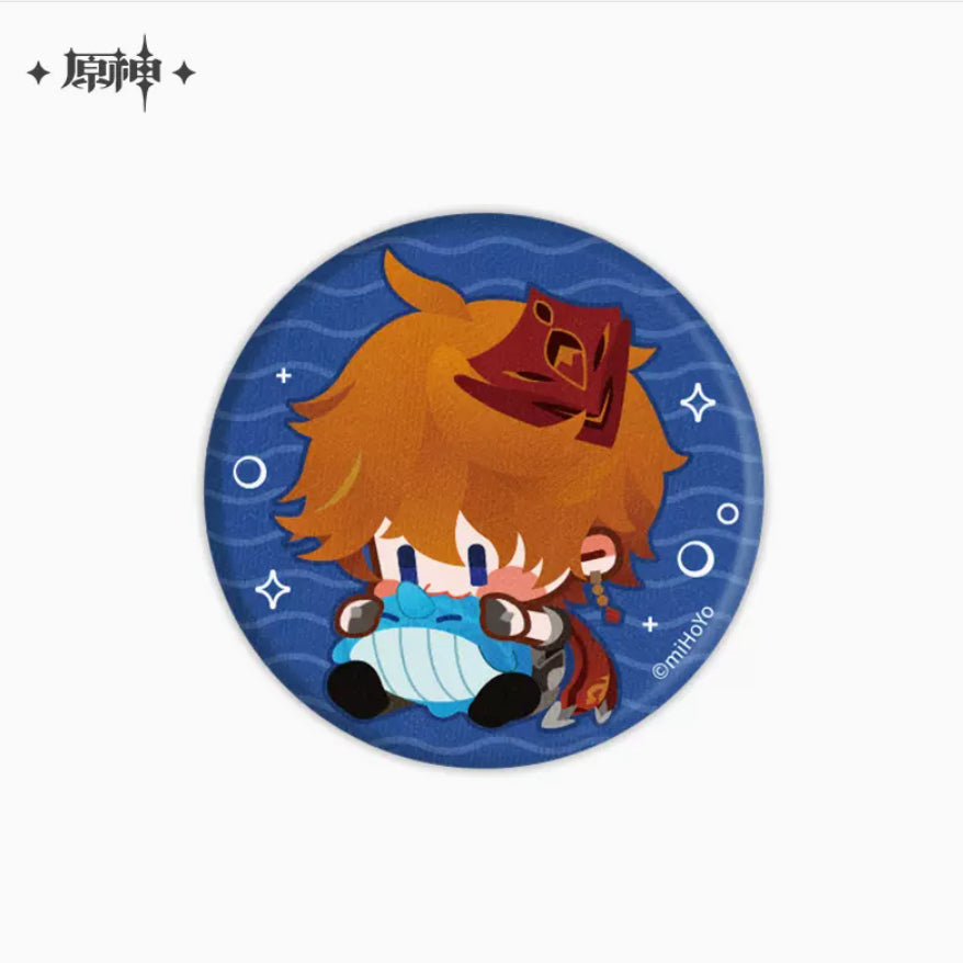 Genshin Impact - Fabric Chibi Badge