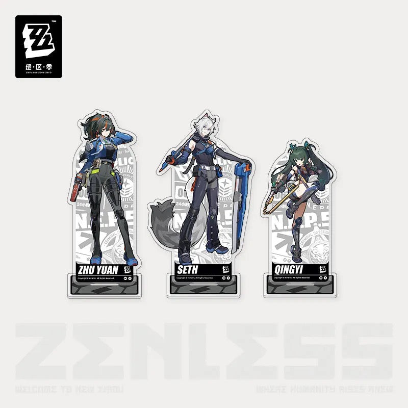 Zenless Zone Zero - Standing Design Series Acrylic Standee :  Criminal Investigation Special Response Team