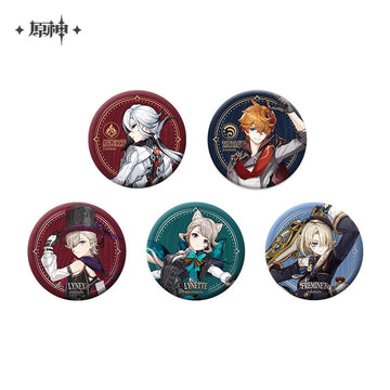 Genshin Impact Fatui Character Badges