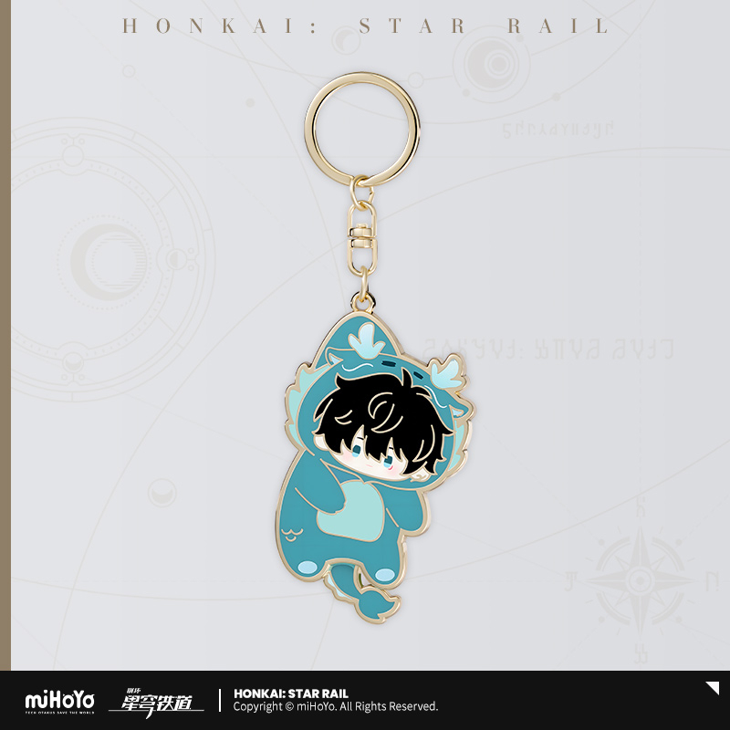 Pre-Order Honkai: Star Rail - Boys' Dormitory Series Chibi Metal Keychain