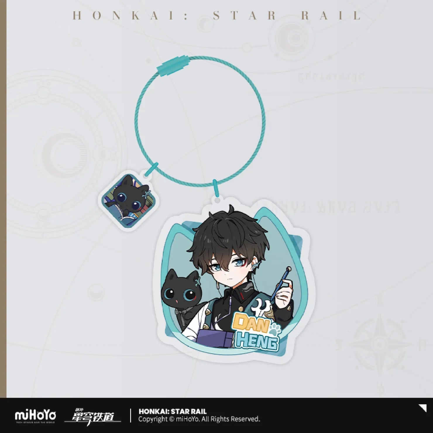 Honkai: Star Rail - Little Cat Series Acrylic Keychain