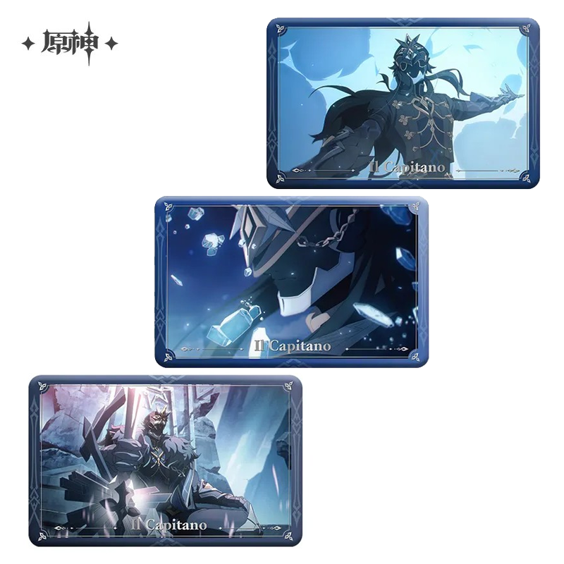 Pre-Order Genshin Impact - Memorise Of This Life Seires: Badge Collection Card Set Bookmark Set