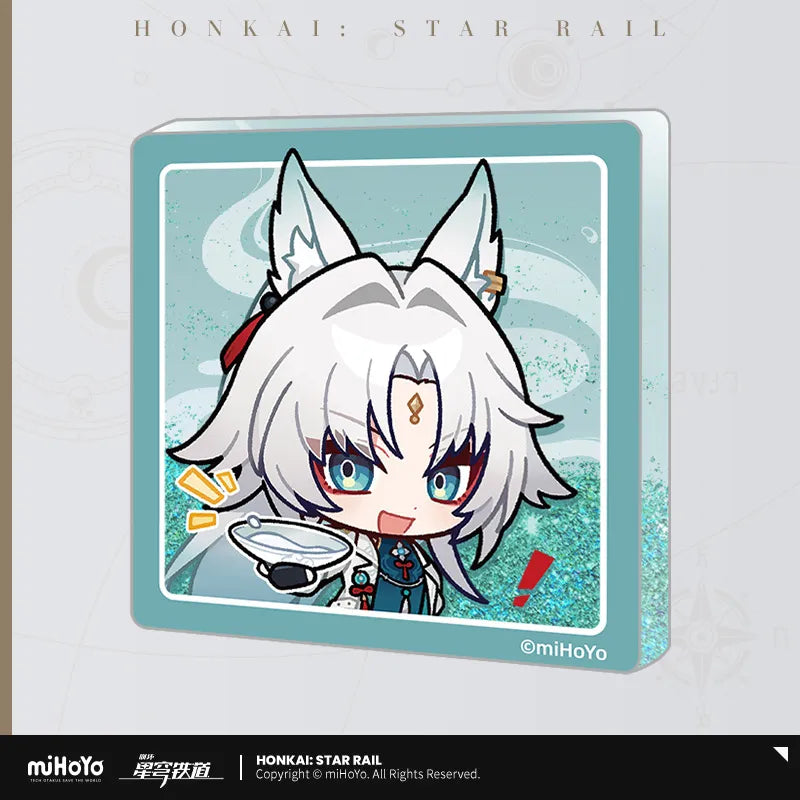 Honkai: Star Rail - Pom-Pom Gallery Quicksand Acrylic Fridge Magnet