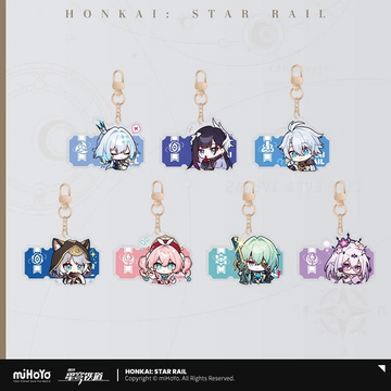 Honkai: Star Rail - Pom-Pom Gallery Acrylic Keychain