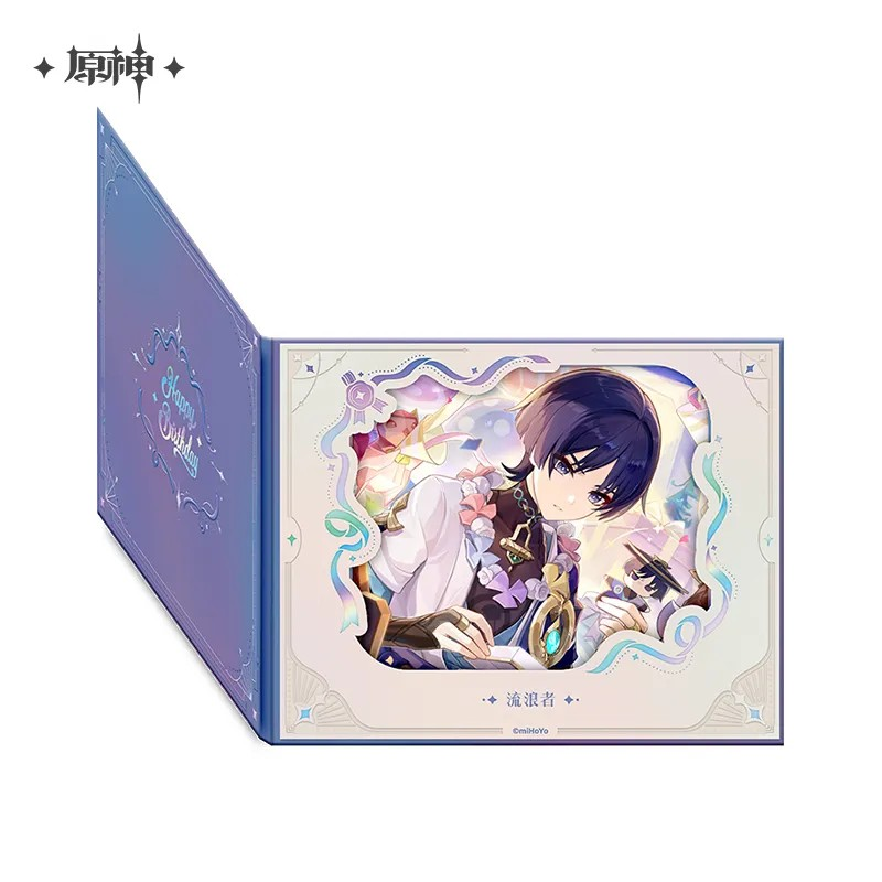 Pre-Order Genshin Impact - Day of Destiny Birthday Series Flip-Style Framed Shikishi 2025
