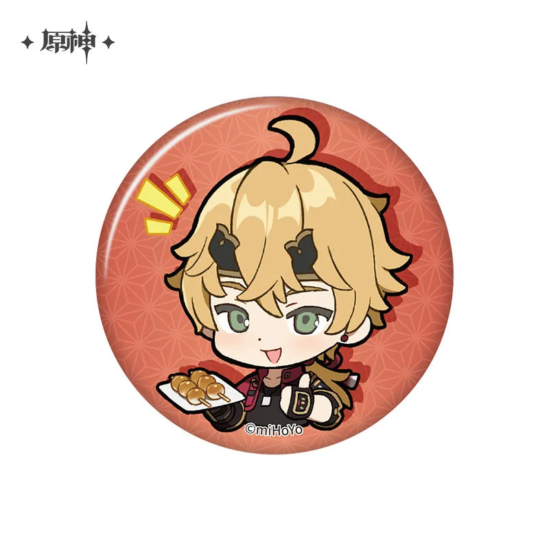 Genshin Impact - Inazuma Chibi Character Badges Ver.2