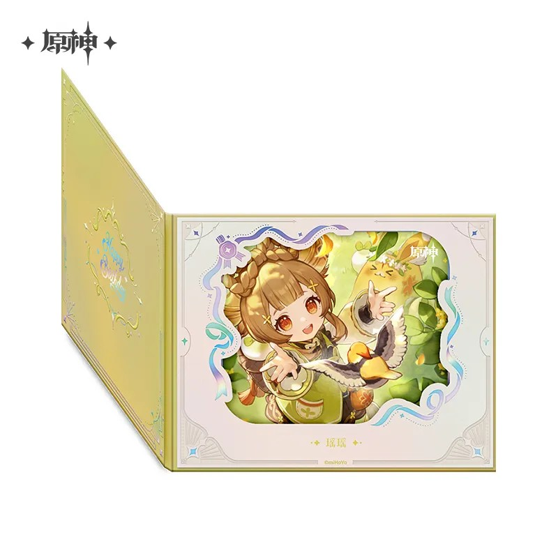 Pre-Order Genshin Impact - Day of Destiny Birthday Series Flip-Style Framed Shikishi 2025