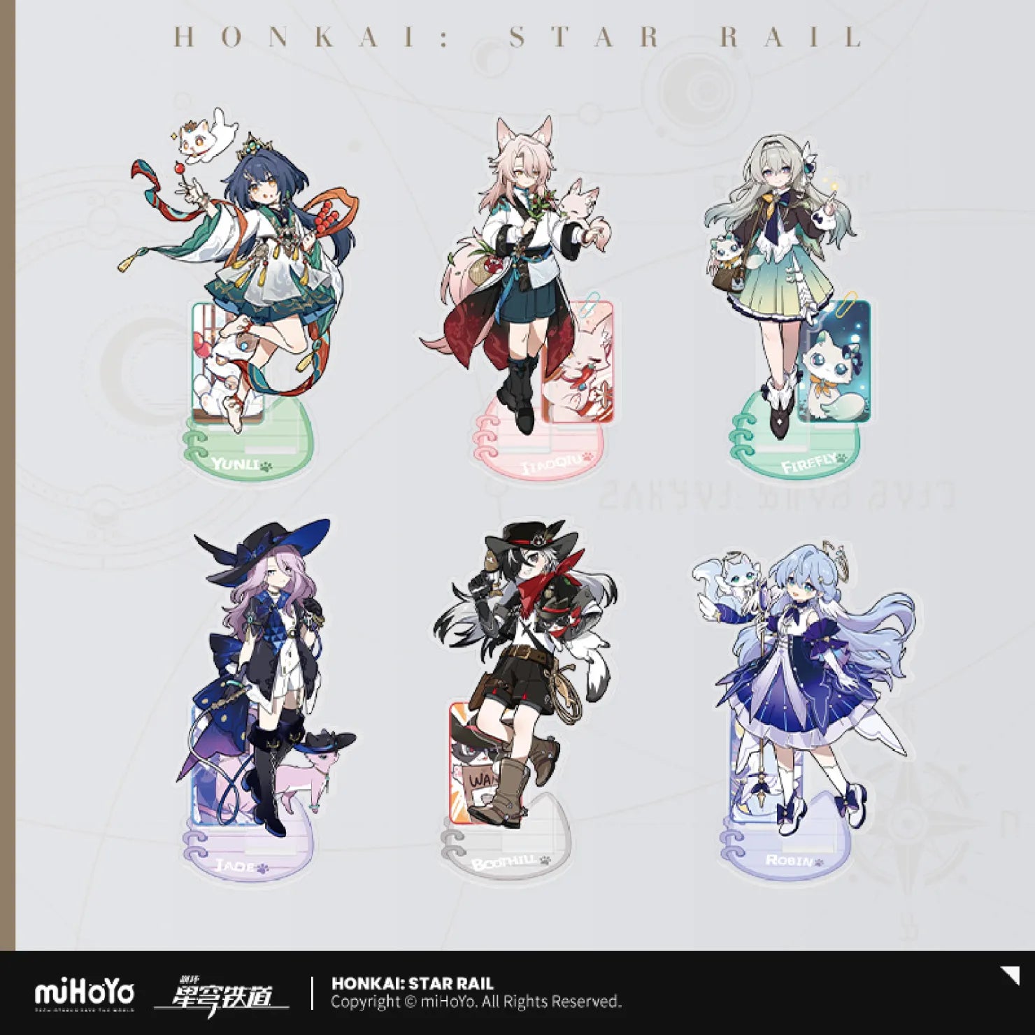 Honkai: Star Rail - Little Cat Series Acrylic Standee